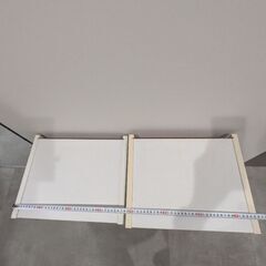ニトリ カラーボックス 1段×2個 2段×1個 計3個セットの画像