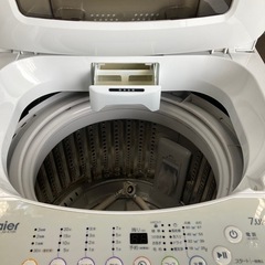 洗濯機 ハイアール  7kg JW-K70K 2015年製の画像