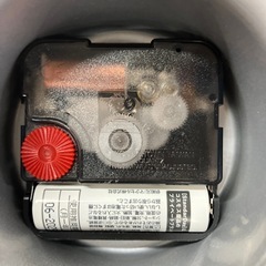 I2509-275 ウォールクロック 木目 動作確認済み　の画像