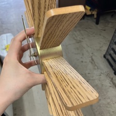 I2509-275 ウォールクロック 木目 動作確認済み　の画像