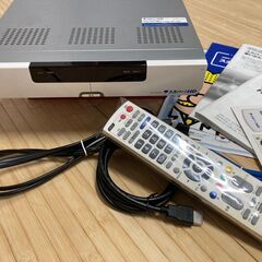 スカパー CSチューナー SP-HR200H リモコン 取説 配線 付　 美品の画像