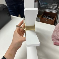 I2509-276 ウォールクロック ホワイト 動作確認済み 中古の画像