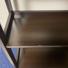 シェルフ4段　本棚の画像