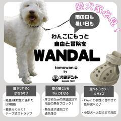 試着のみ新品【ペット用品／沢田テント・ペットブランド】犬用靴 WANDAL 大型犬の画像