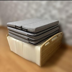 ペーパーベッド マットレス付き アコーディオンベッド スモールセミシングルの画像