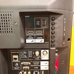 シャープ製32インチ液晶テレビの画像