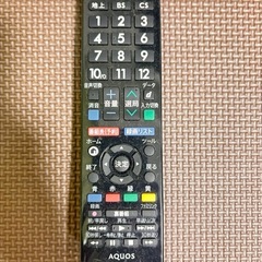 シャープ製32インチ液晶テレビの画像