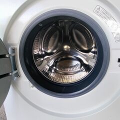 AQUA ドラム式洗濯機 8.0kg 2021年製 AQW-FV800E 左開きマンションサイズの画像