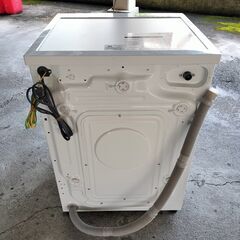 AQUA ドラム式洗濯機 8.0kg 2021年製 AQW-FV800E 左開きマンションサイズの画像
