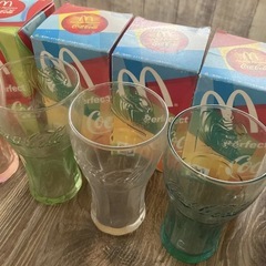 【非売品/4個セット】未使用品コカコーラ  ノベルティーグラス箱あり/Coca-Colaコカ・コーラの画像
