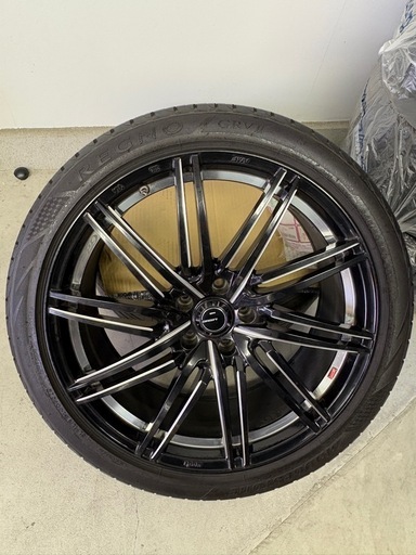 WEDS レオニス　20インチタイヤ付き　レグノGRVⅡ　アルファードなど