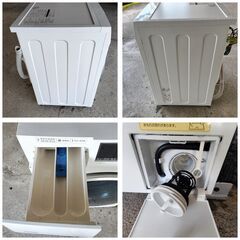 AQUA ドラム式洗濯機 8.0kg 2021年製 AQW-FV800E 左開きマンションサイズの画像