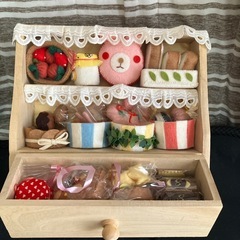 フェルトクッキー＆ケーキスイーツの画像