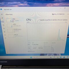 第8世代Win11正式対応　i5メモリ8GB　SSD搭載ノートパソコンの画像