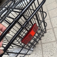 自転車やバイクのリアキャリアの画像