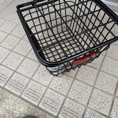 自転車やバイクのリアキャリアの画像