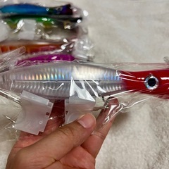 【在庫処分】 大型ポッパー 17cm 93g 5個セット GT 青物 シーバス ヒラメ 送料無料の画像