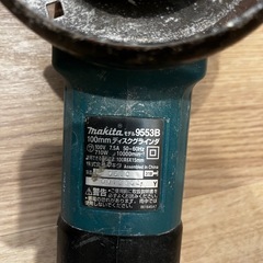 Makita　マキタ　ディスクグラインダーの画像