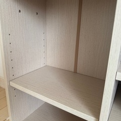 カラーボックスキャスター付きの画像