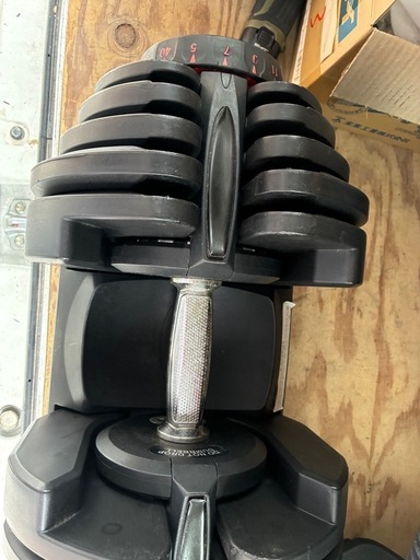 取引中可変式ダンベル