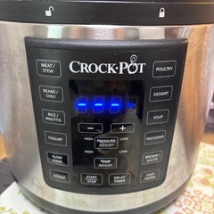 クロックポット　圧力鍋の画像