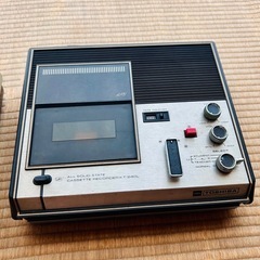 9/20まで 昭和‼︎SONY オープンリールテープレコーダー & National カセットテープレコーダー 2台セットの画像