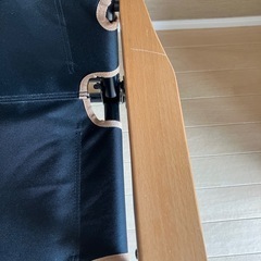 クイックキャンプ] ワイドチェア 耐荷重160kgの画像