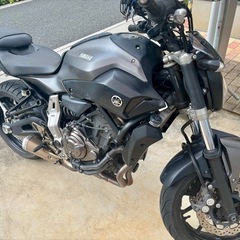 YAMAHA MT-07 2015年式の低走行車！の画像