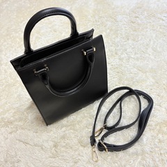 【新品】AZUL by moussy　パイピングメッシュスクエアバッグ　マウジーの画像