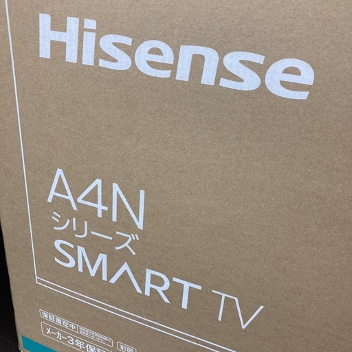⭐︎新品未開封⭐︎ハイセンス　40型液晶テレビ　40A4N ⭐︎保証書付き⭐︎