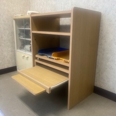 美品！多機能！コピー.パソコン台　おまけ付！の画像