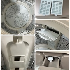R055 ☀️ ジモティー限定特別価格！ HITACHI 洗濯機 (10.0㎏) 16年製 BW-V100A ⭐ 動作確認済 ⭐ クリーニング済の画像