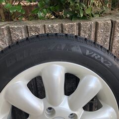 スタットレスタイヤ４本セット（ホイール付）Ｎ－ＯＮＥなど軽自動車全般にの画像