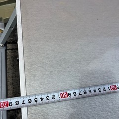 アルミ折りたたみテーブル 椅子 一体型 アウトドア バーベキュー キャンプ用品 の画像