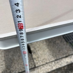 アルミ折りたたみテーブル 椅子 一体型 アウトドア バーベキュー キャンプ用品 の画像