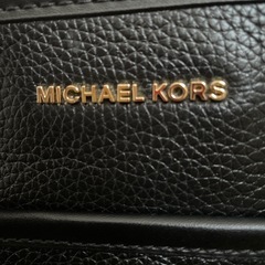 MICHAEL KORS 黒トートバッグ美品の画像