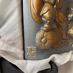 開運　縁起物干支瓦 　ネズミ 置物　　　　未使用品の画像