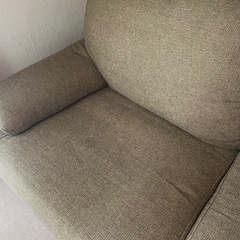 3人掛けソファー　　ニトリの画像