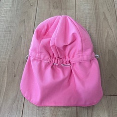 保育園　ピンク　帽子の画像