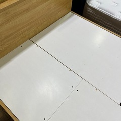 セミダブルベッド！　ニトリ！　フレームのみ！の画像