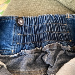 ピンクラテ　デニムパンツ　サイズ140の画像