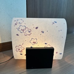 スタンドライト　桜の画像