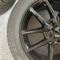 60プリウス使用　アルミスタッドレスセットの画像