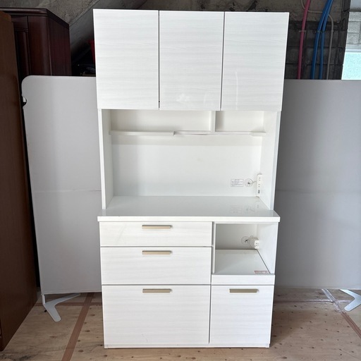 ご購入いただきありがとうございました。取引終了しました。激安美品　ニトリソレル100KBキッチンボード　アルコール清掃済み中古品