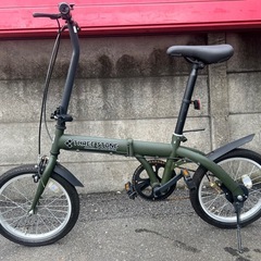 NO:6 折りたたみ自転車 アイジュサイクル16インチ　の画像
