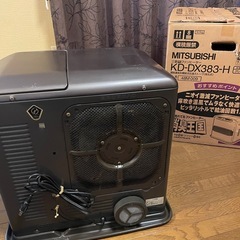 受け渡し予定者決まりました！早いもの勝ち！三菱ファンヒーター木造10畳コンクリート14畳の画像