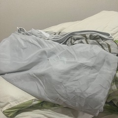 敷布団2枚、掛け布団1枚、の画像