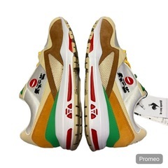 ✨希少・新品✨ le coq sportif × 天下一品 コラボスニーカー　27㎝ の画像