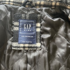gapkids チェックコートの画像