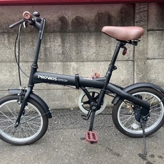 NO:7 折りたたみ自転車　PROVROS P-160 の画像